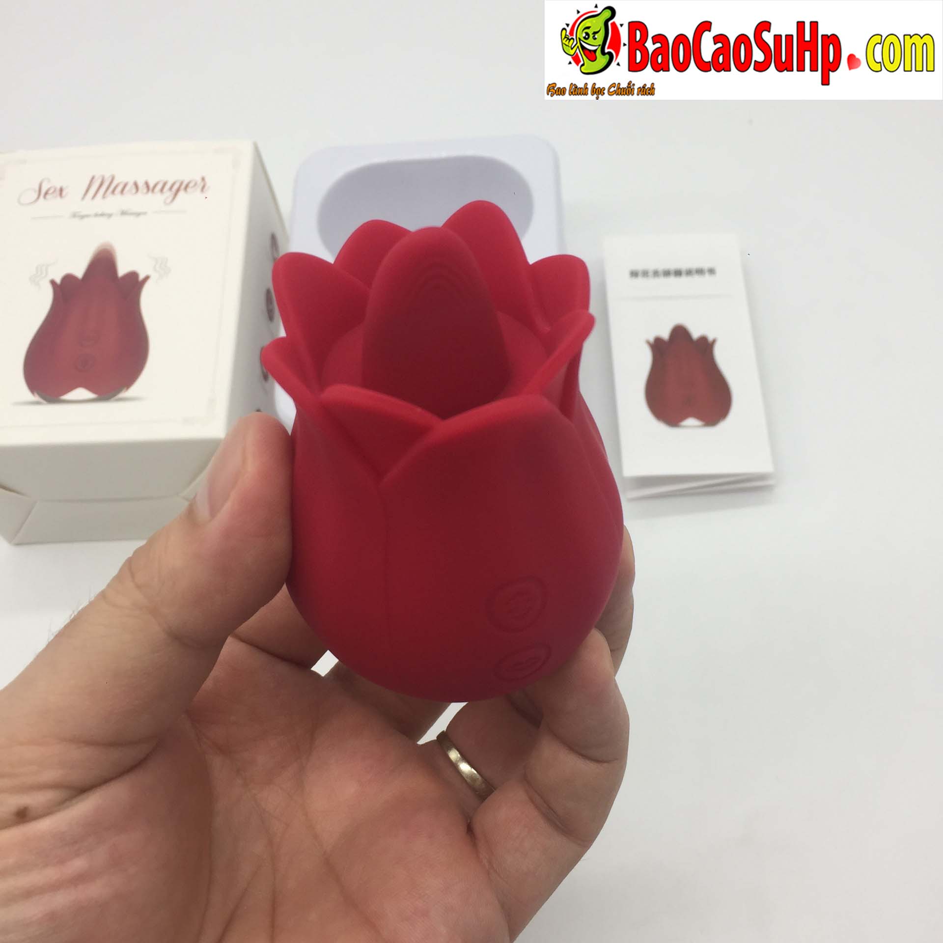 Lưỡi Liếm Hoa Hồng HGOD Massage Nữ Kích Thích Cực Mạnh