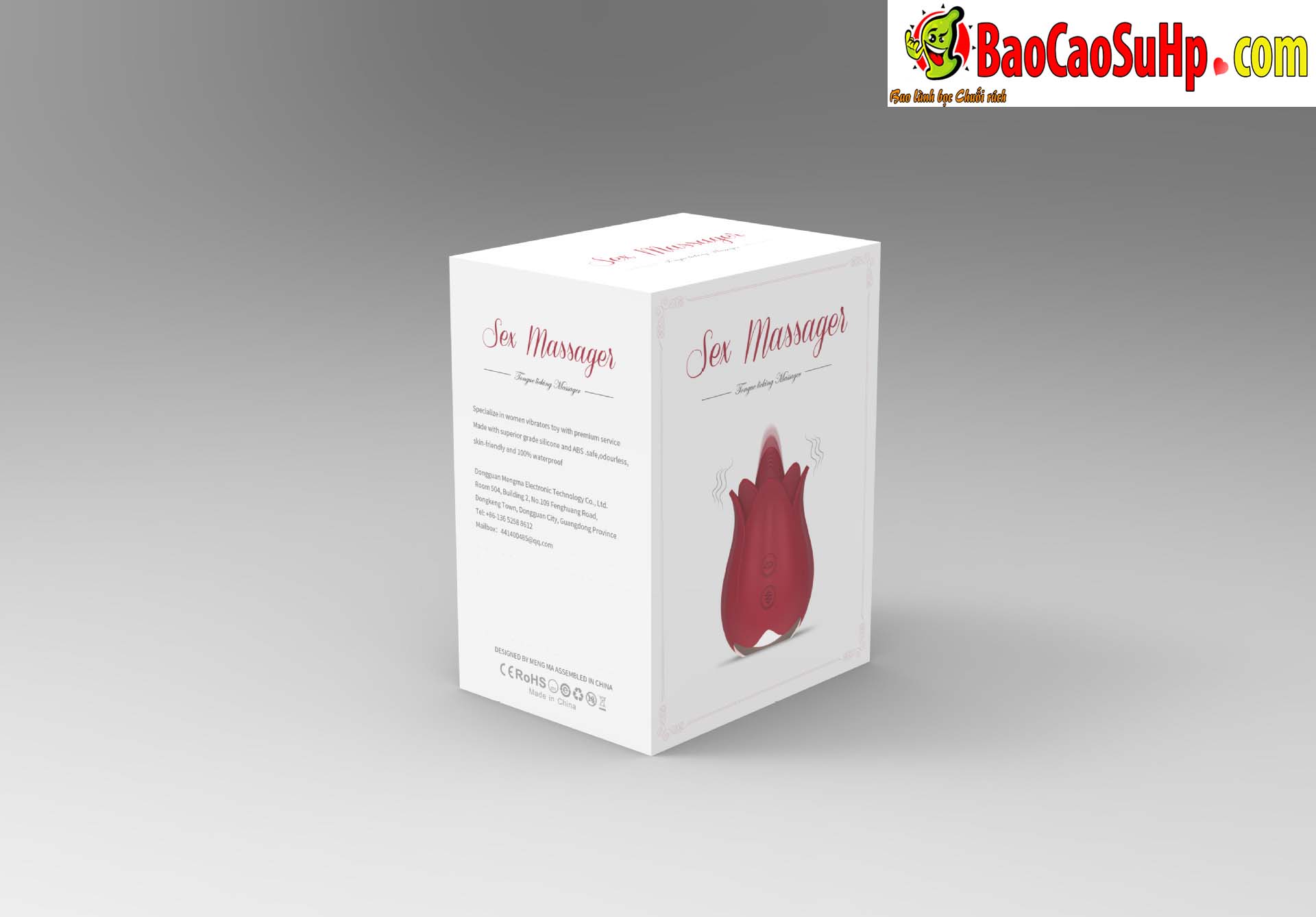 Lưỡi liếm hoa hồng Mengma HGOD đỏ massage kích thích nữ