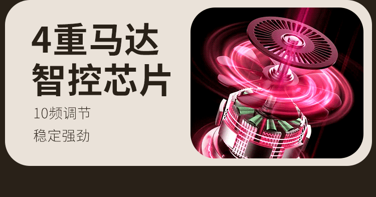 mieng gia RED Bambalina 12 - Lưỡi liếm đa năng Mizzzee RED Bambalina nhỏ gọn liếm hút 360