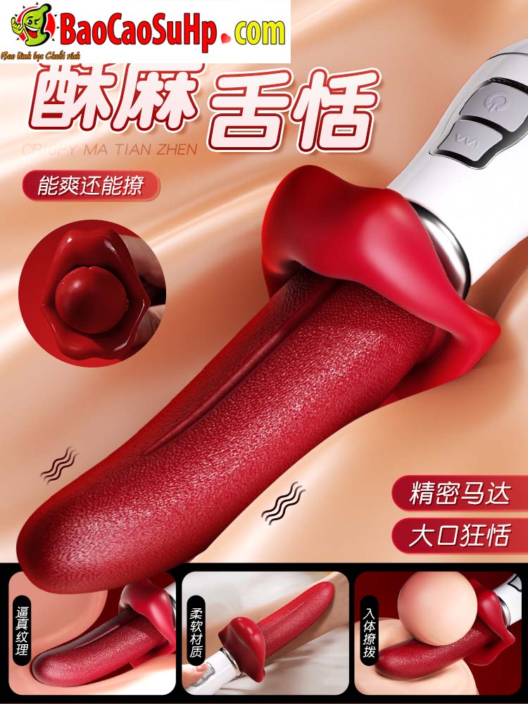 anh bia luoi rung Mizzzee Red Zahra 2 - Lưỡi rung Mizzzee Red Zahra 10 chế độ mềm mại giá rẻ