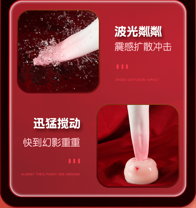 Lưỡi liếm rung silicone 3D nhỏ gọn mềm mại 10 chế độ rung chống nước