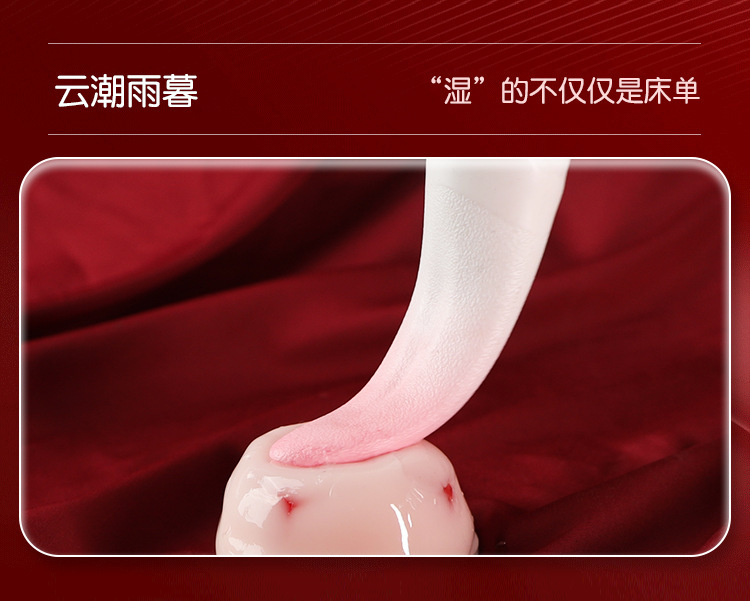 Lưỡi liếm rung silicone 3D nhỏ gọn mềm mại 10 chế độ rung chống nước