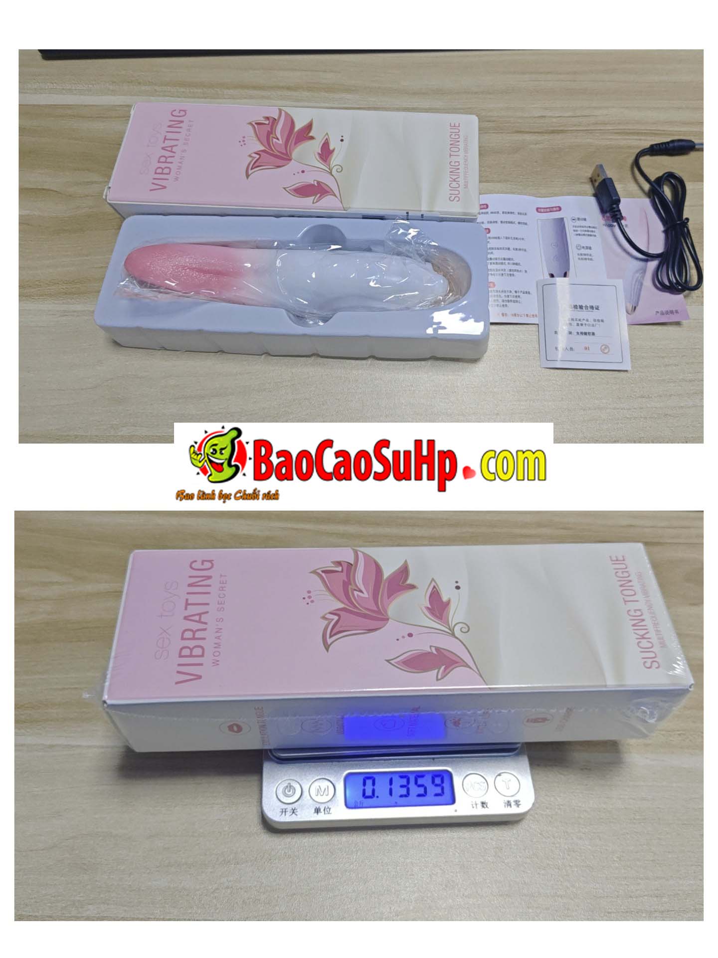 Lưỡi liếm rung silicone 3D nhỏ gọn mềm mại 10 chế độ rung chống nước