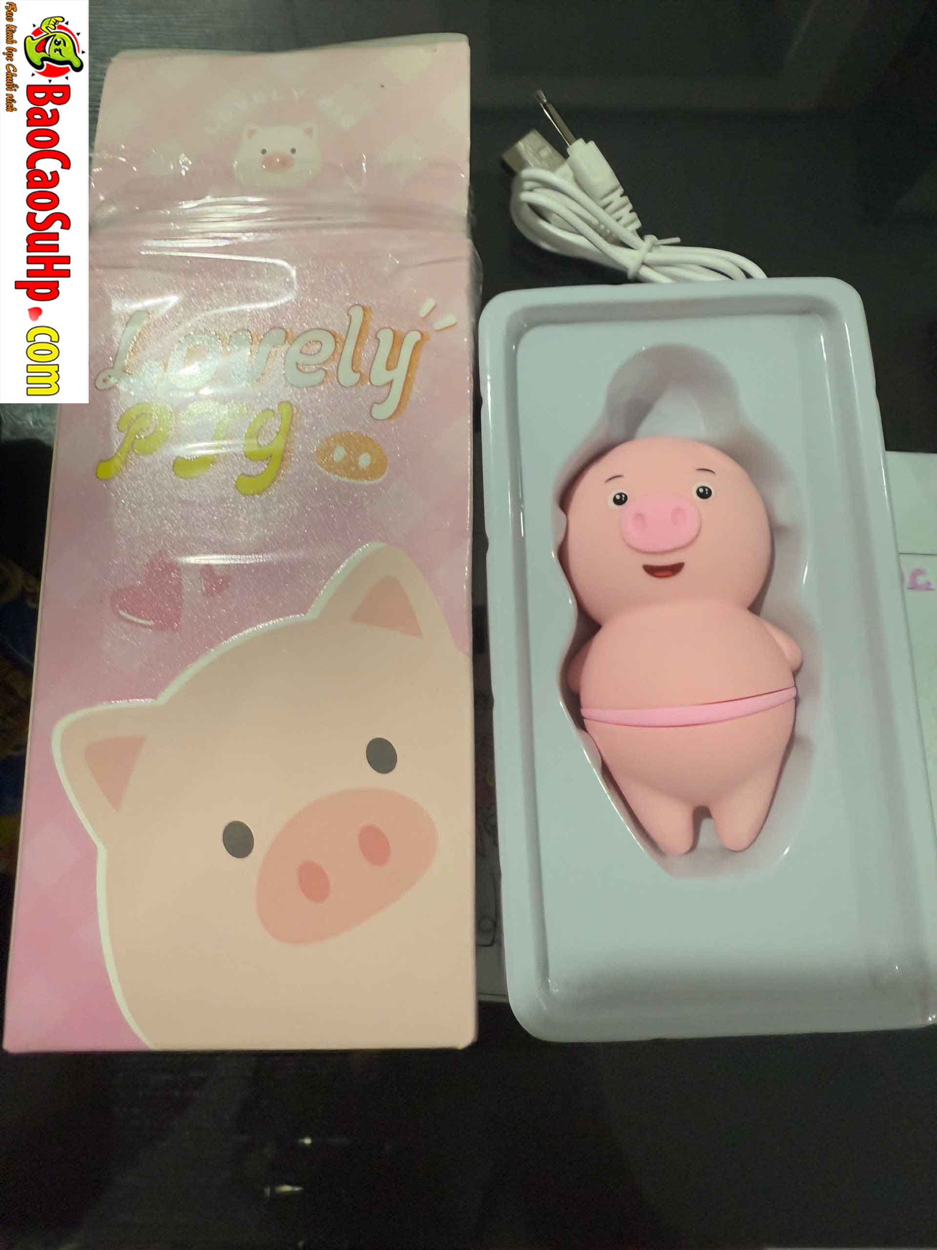Lợn Liếm Pig Love Ver 2 2in1 Mềm Mại Chống Nước Hút Liếm