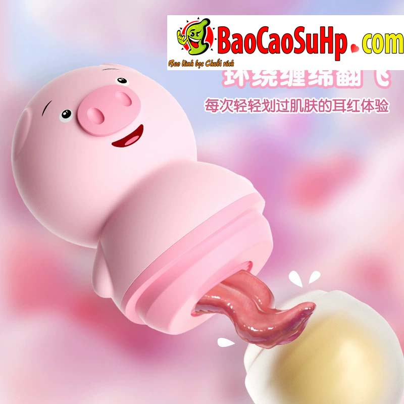 Lợn Liếm Pig Love Ver 2 2in1 Mềm Mại Chống Nước Hút Liếm