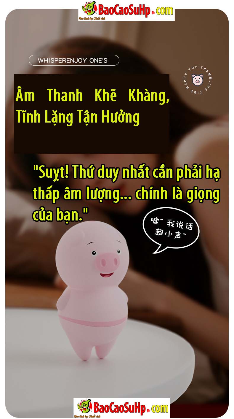 Lợn liếm Pig Love Ver 2 Hút liếm 2in1 Silicone mềm mại chống nước kích thích