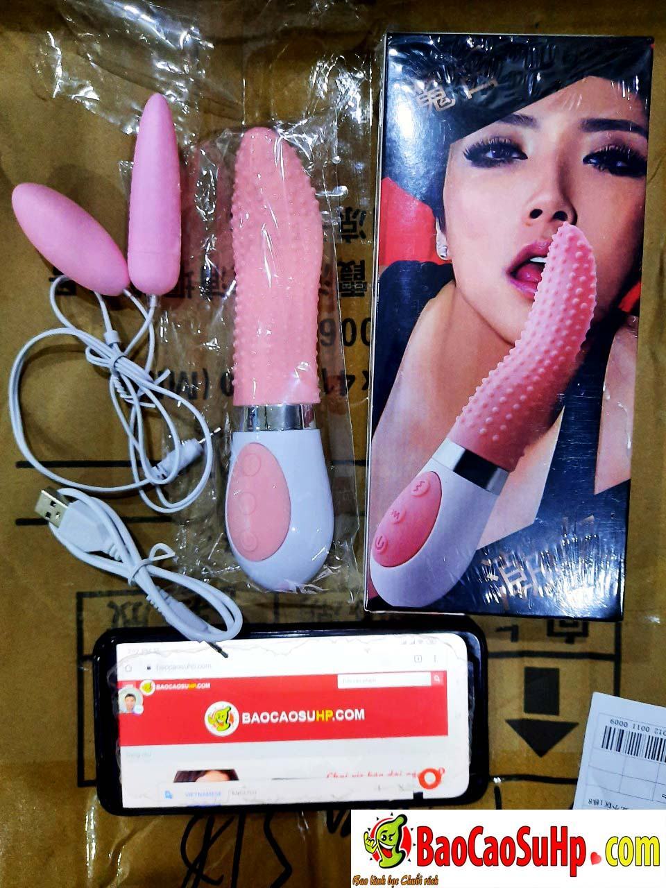 Sextoy Lưỡi Rung Hai Trứng Mizzze Đa Chức Năng Kích Thích