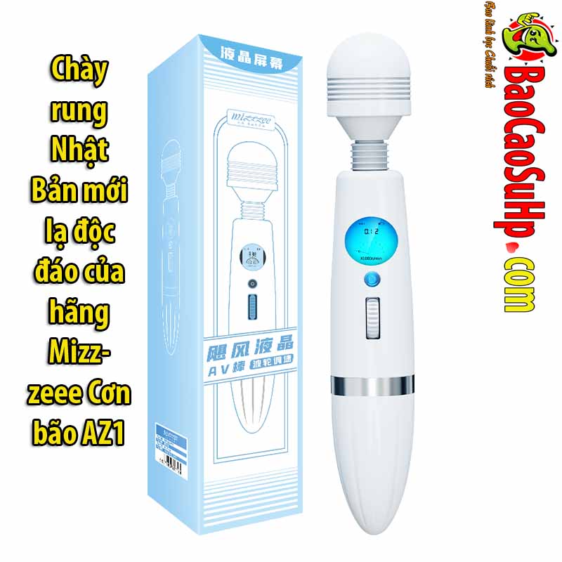 Chày rung Nhật Bản mới lạ độc đáo của hãng Mizzzeee Cơn bão AZ1
