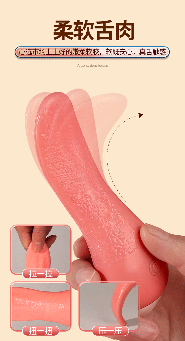 luoi liem New Beelife 18 - Sextoys lưỡi rung siêu nhỏ ZZ43 New Beelife tê tái cõi lòng