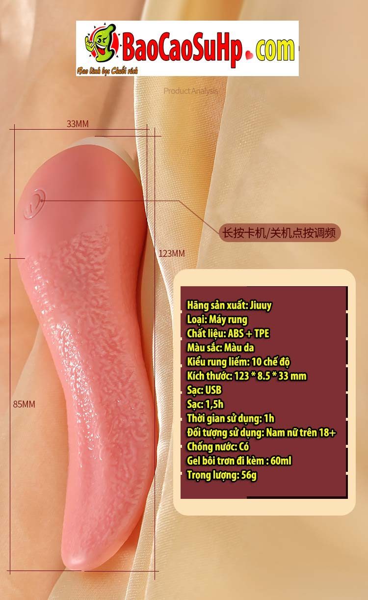 luoi liem New Beelife 22 - Sextoys lưỡi rung siêu nhỏ ZZ43 New Beelife tê tái cõi lòng
