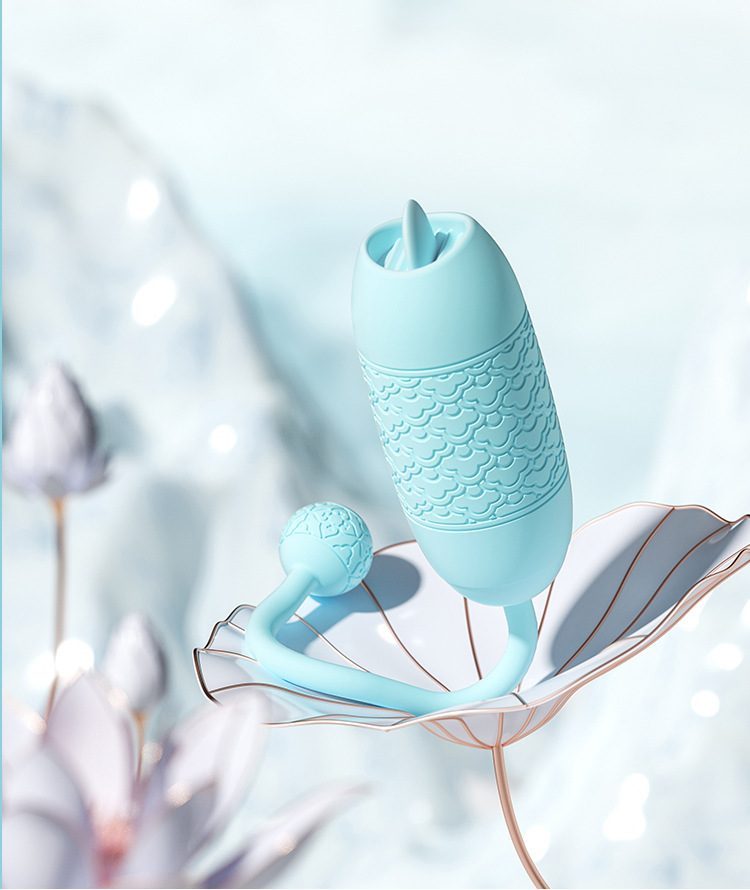 Trứng rung lưỡi liếm phát nhiệt Mizzzee ZZ50 Moon Preatation điều khiển app