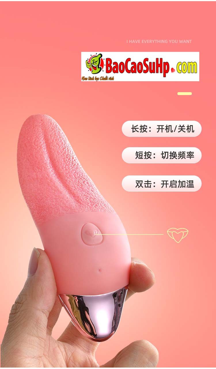 luoi rung ROSELEX Lawless Devil 25 - Lưỡi rung ROSELEX Lawless Devil phát nhiệt rung mạnh mẽ