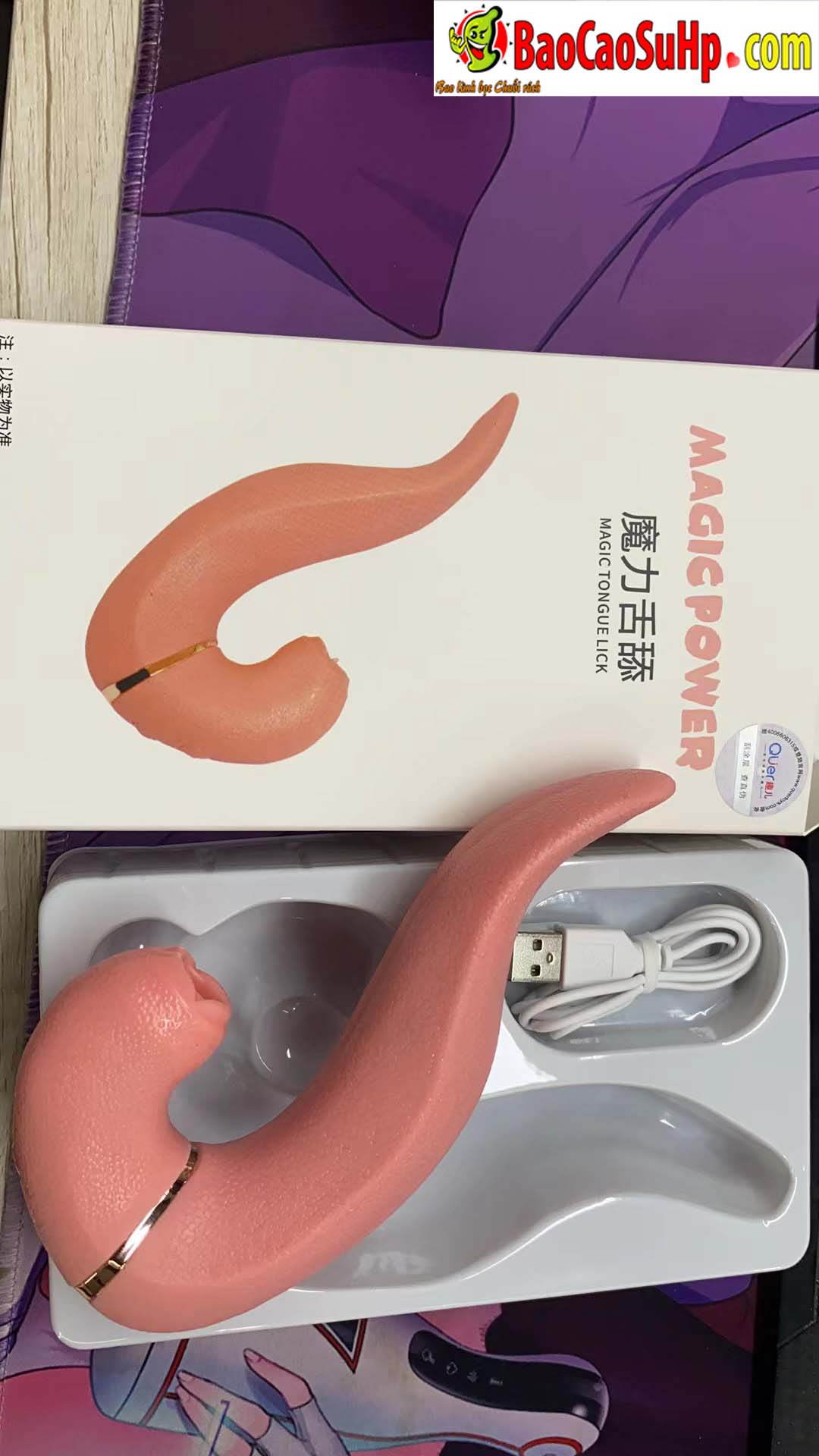 Lưỡi liếm ma thuật Magic Tongue kích thích cực mạnh đồ chơi tình dục