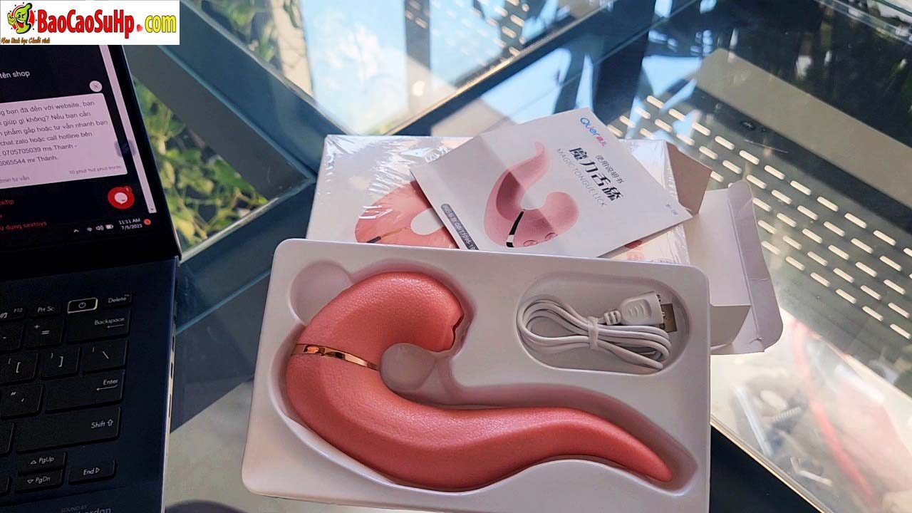Lưỡi liếm ma thuật Magic Tongue kích thích cực mạnh đồ chơi tình dục