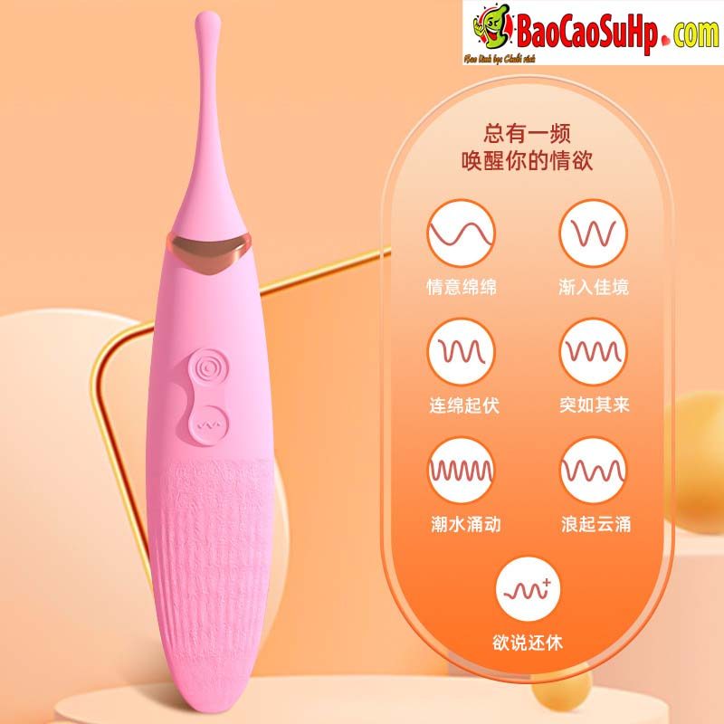 Que rung lưỡi siêu nhỏ Gebes AV 7 chế độ kích thích cực mạnh