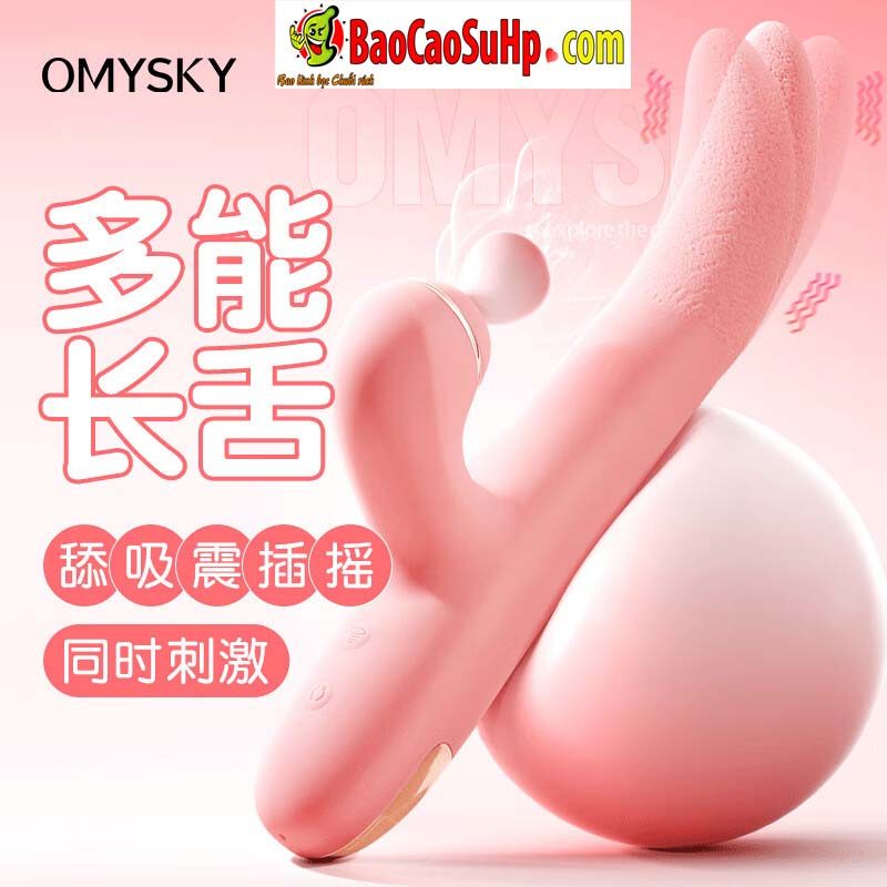 Gậy massage lưỡi liếm mềm hút dính nhiều chế độ kích thích cực đã