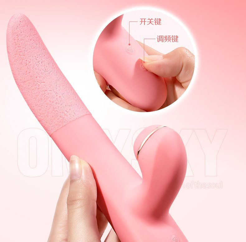 Lưỡi liếm mềm siêu hút ngoáy massage nhiều chế độ Caryln Lưỡi liếm mềm siêu hút ngoáy massage nhiều chế độ Caryln