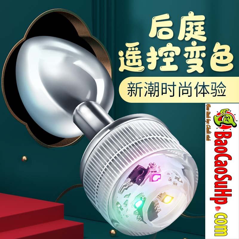 Sextoy thụt mông led 7 màu độc đáo tăng khoái cảm kích thích Sextoy thụt mông led 7 màu độc đáo tăng khoái cảm kích thích