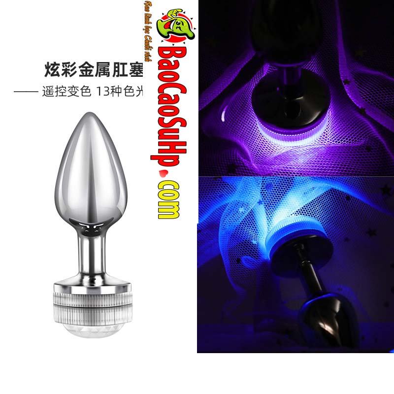Sextoy thụt mông led 7 màu độc đáo tăng khoái cảm kích thích Sextoy thụt mông led 7 màu độc đáo tăng khoái cảm kích thích