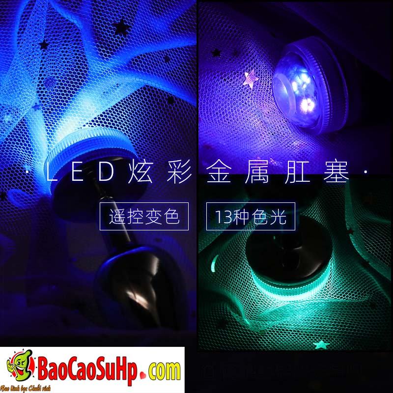 Sextoy thụt mông led 7 màu độc đáo tăng khoái cảm kích thích Sextoy thụt mông led 7 màu độc đáo tăng khoái cảm kích thích