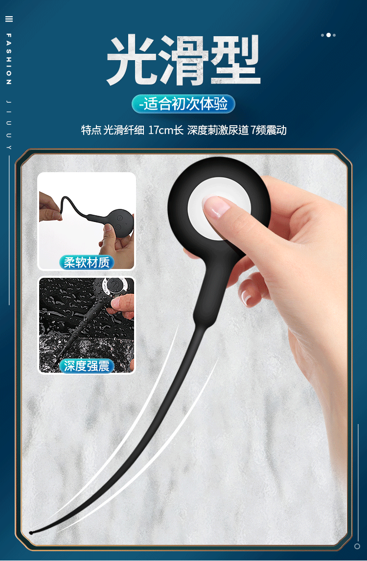 Que thụt niệu đạo rung Black Panda gấu ngựa kích thích mạnh