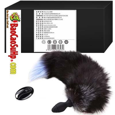 Phích cắm hậu môn đuôi cáo Rory silicone điều khiển không dây siêu mềm mại