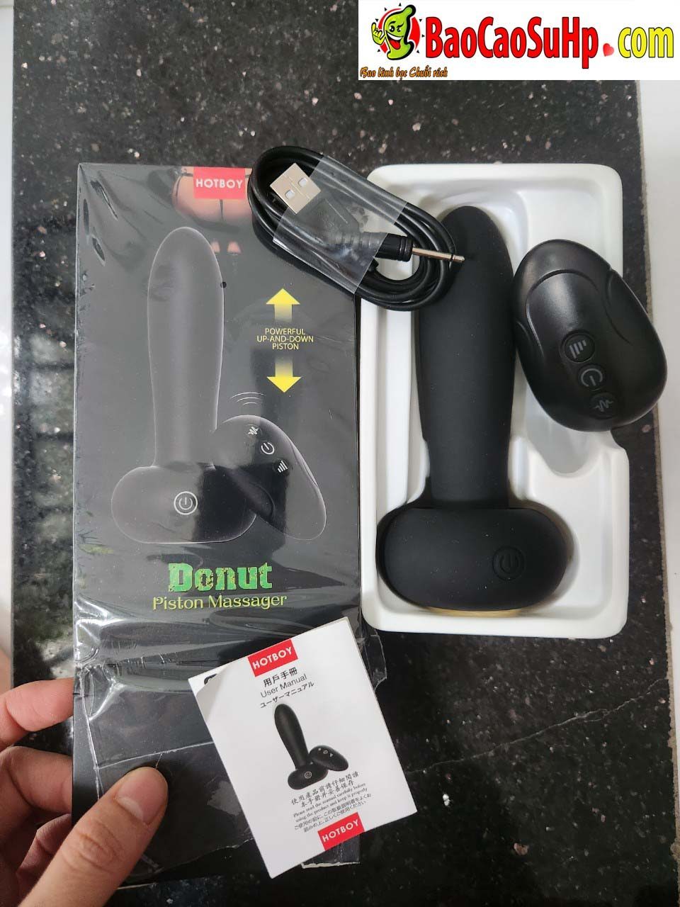 Thụt hậu môn Hotboy Black Donut rung lên xuống silicon mềm mại Thụt hậu môn Hotboy Black Donut rung lên xuống silicon mềm mại