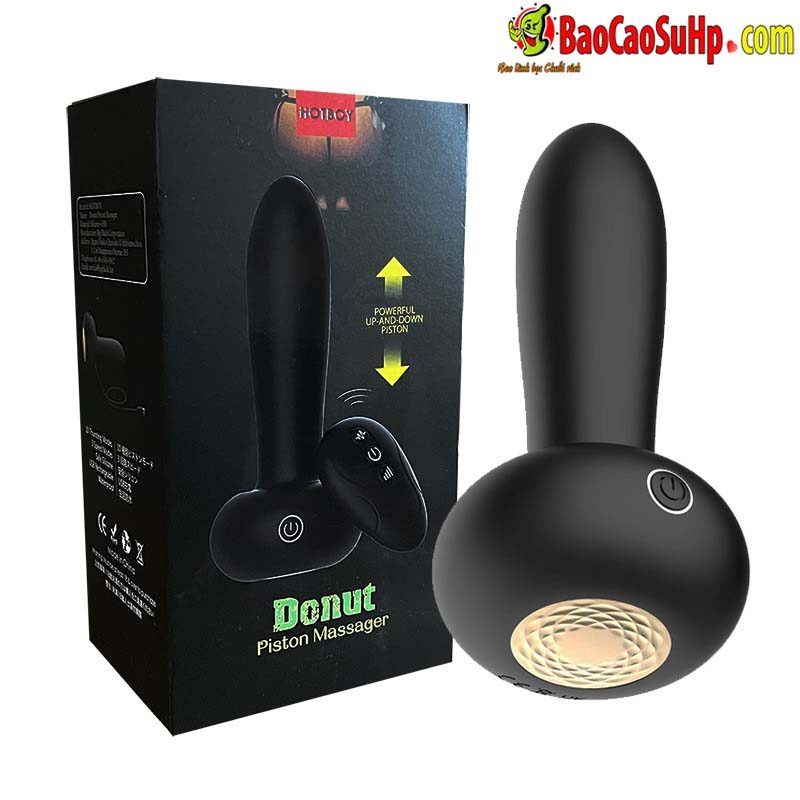 Thụt hậu môn Hotboy Black Donut rung lên xuống silicon mềm mại Thụt hậu môn Hotboy Black Donut rung lên xuống silicon mềm mại