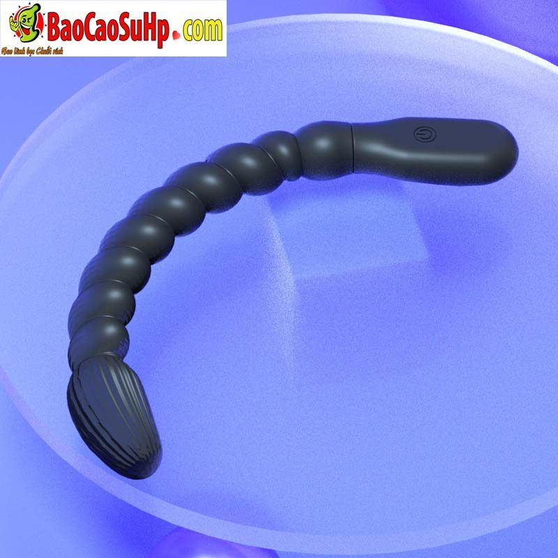 Que thụt rung xoắn ren Mizzzee Apple seed kích thích điểm G hậu môn