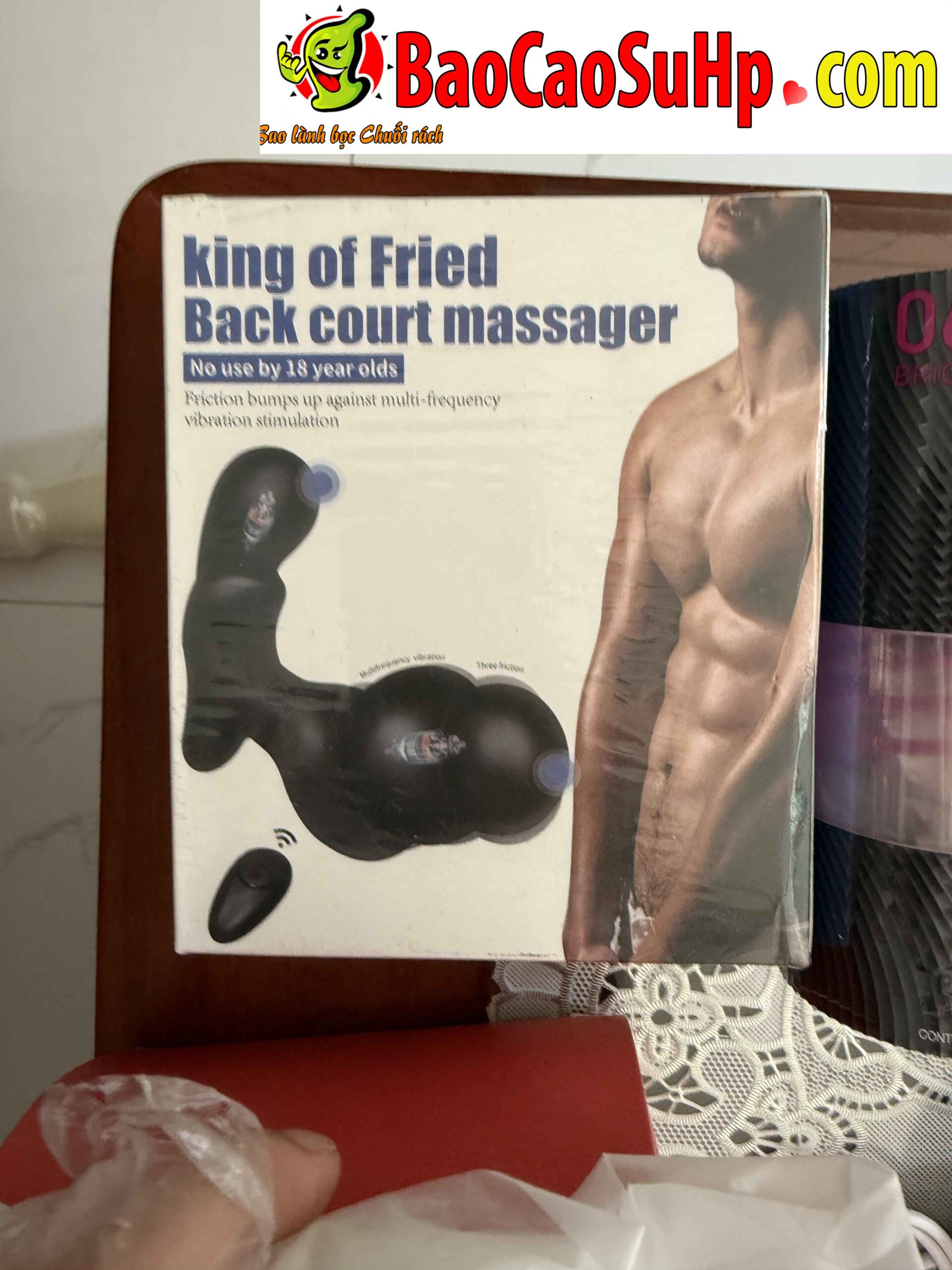 Máy Massage KingProMen Điều Khiển Từ Xa Kích Thích Tiền Liệt Tuyến