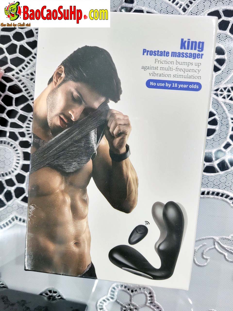 Máy Massage KingProMen Điều Khiển Từ Xa Kích Thích Tiền Liệt Tuyến