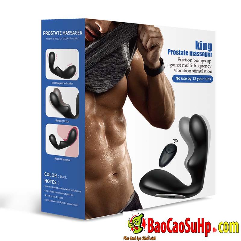 Máy Massage KingProMen Điều Khiển Từ Xa Kích Thích Tiền Liệt Tuyến