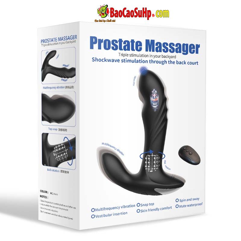 Máy massage hậu môn tuyến tiền liệt Swing Shock Ale êm ái kích thích cực mạnh 