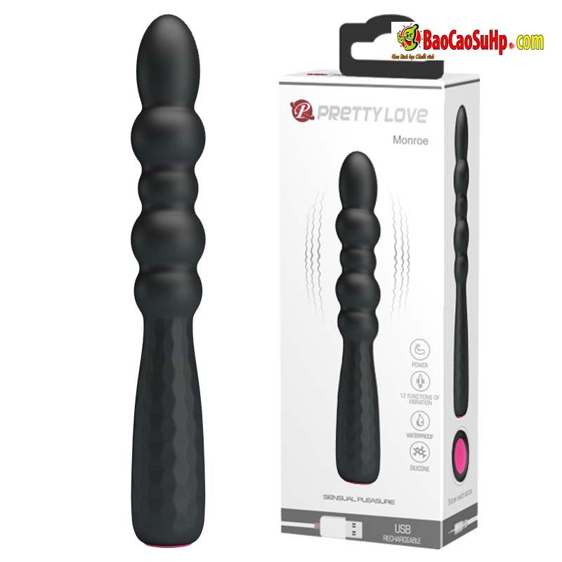 thut hau mon da nang Prettylove Monroe 1 - Thụt hậu môn và âm đạo Prettylove Monroe uốn khớp rung 12 chế độ