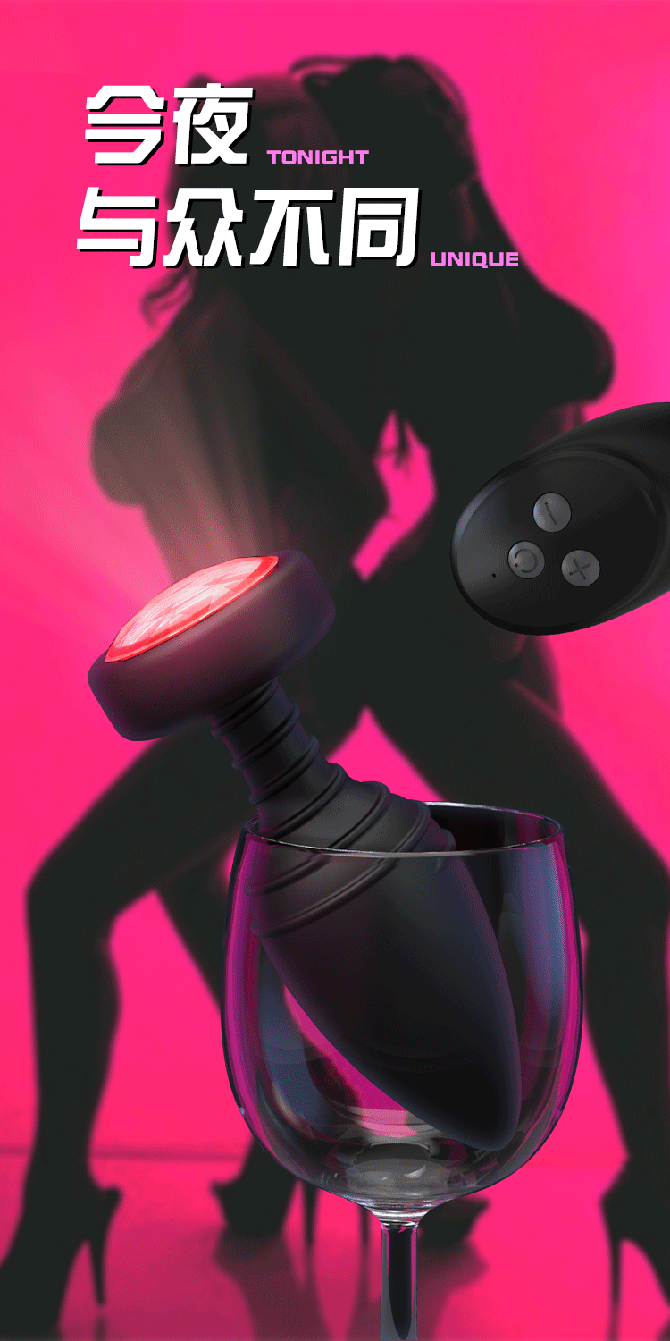 thut hau mon Tonight Silicone 10 - Thụt hậu môn Mizzzee LED nhiều màu Tonight Silicone mềm mại rung