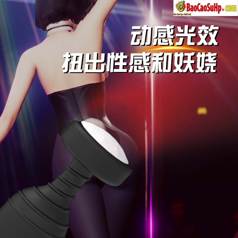 thut hau mon Tonight Silicone 4 - Thụt hậu môn Mizzzee LED nhiều màu Tonight Silicone mềm mại rung