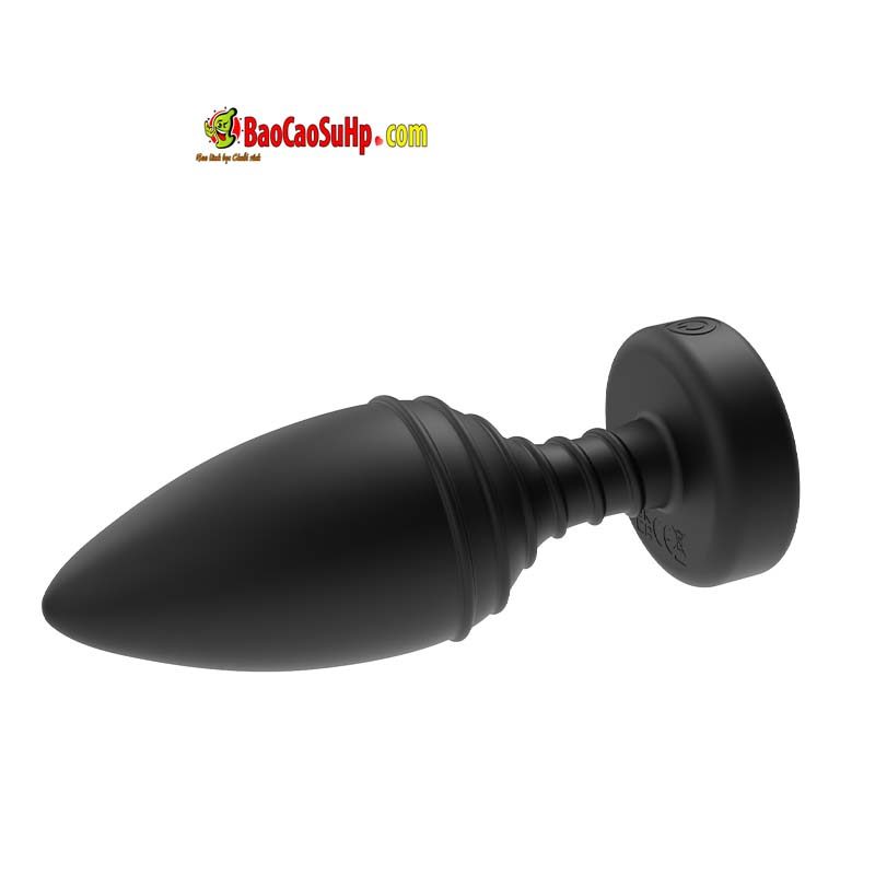 Thụt hậu môn Mizzzee LED nhiều màu silicone mềm rung thú vị