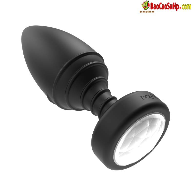 Thụt hậu môn Mizzzee LED nhiều màu silicone mềm rung thú vị