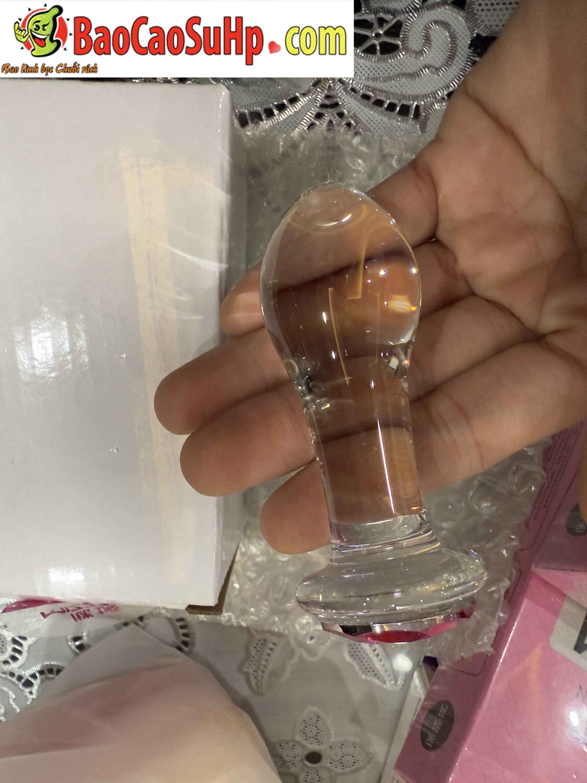 Thut hau mon va am dao 2in1 Thuy tinh nho gon Mizzzee TinyZZ 2 scaled - Thụt hậu môn và âm đạo 2in1 Thủy tinh nhỏ gọn Mizzzee TinyZZ