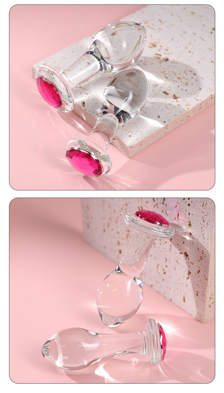 thut hau mon 2in1 thuy tinh Mizzzee TinyZZ 12 - Thụt hậu môn và âm đạo 2in1 Thủy tinh nhỏ gọn Mizzzee TinyZZ