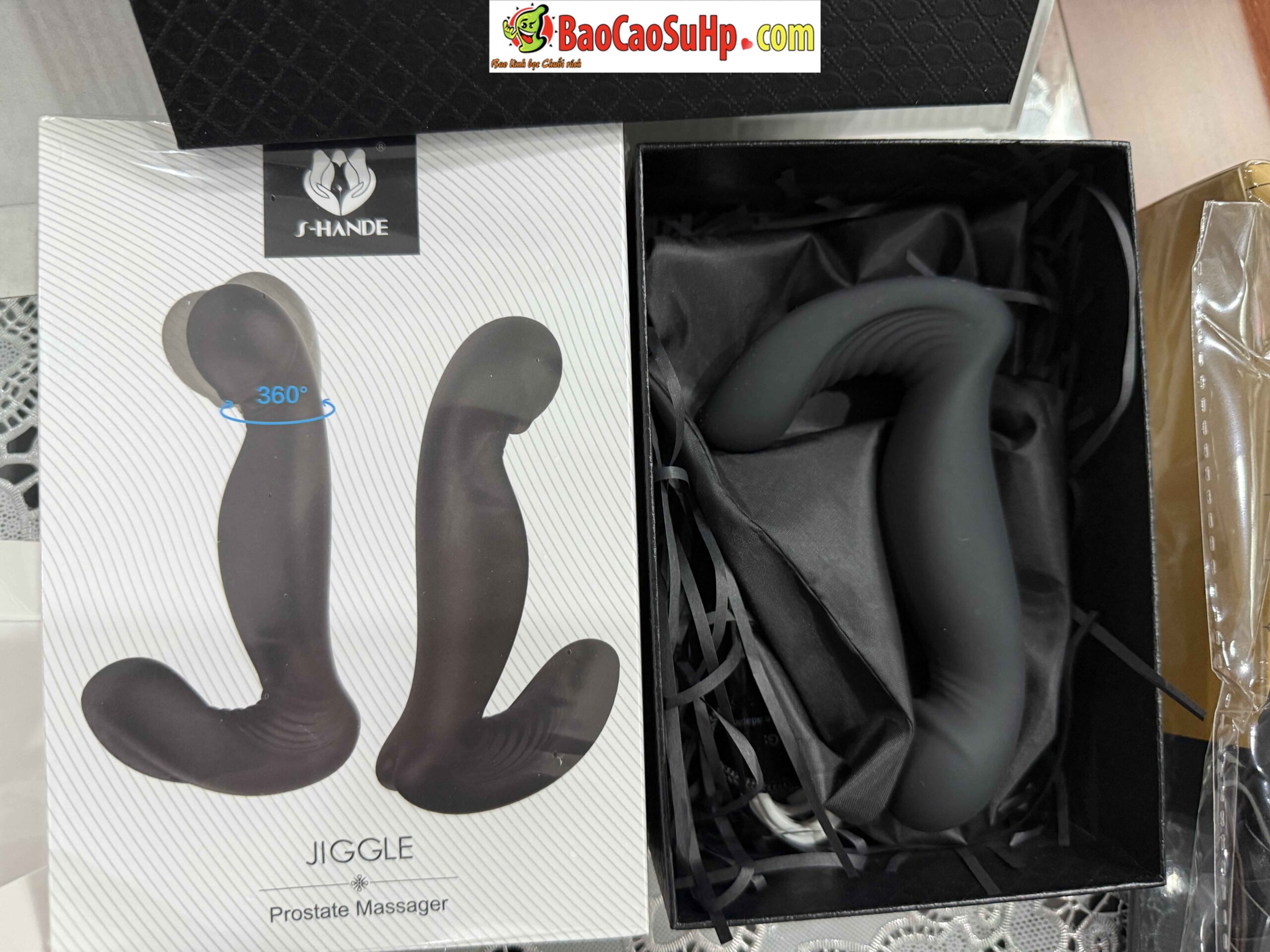 Máy massage tuyến tiền liệt 2in1 Shande Jiggle-RCT kích thích hậu môn Máy massage tuyến tiền liệt 2in1 Shande Jiggle-RCT kích thích hậu môn