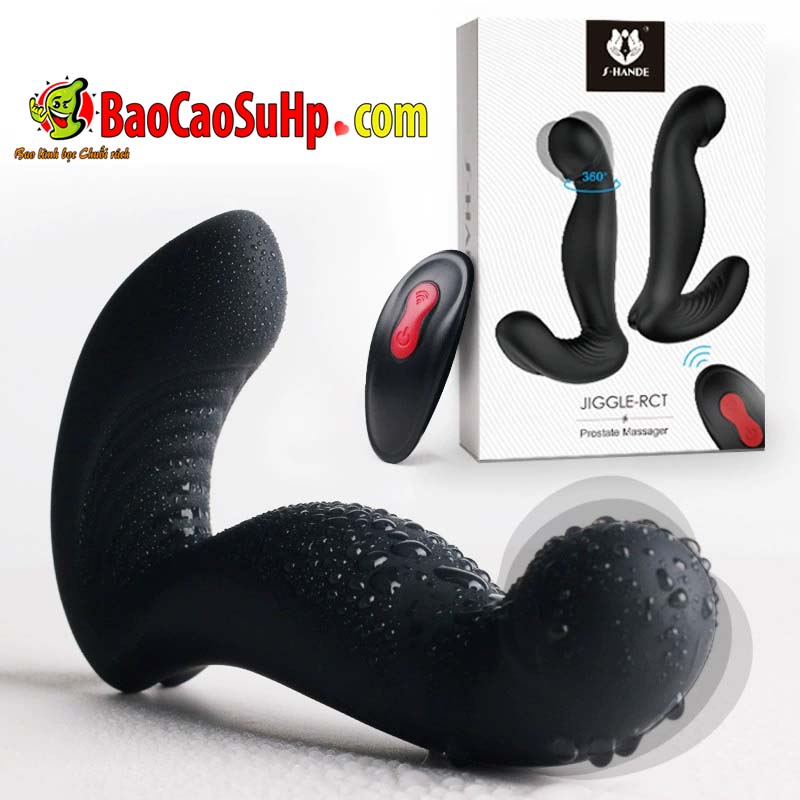 Máy mát xa hậu môn tuyến tiền liệt 2in1 Shande Jiggle-RCT chất lượng