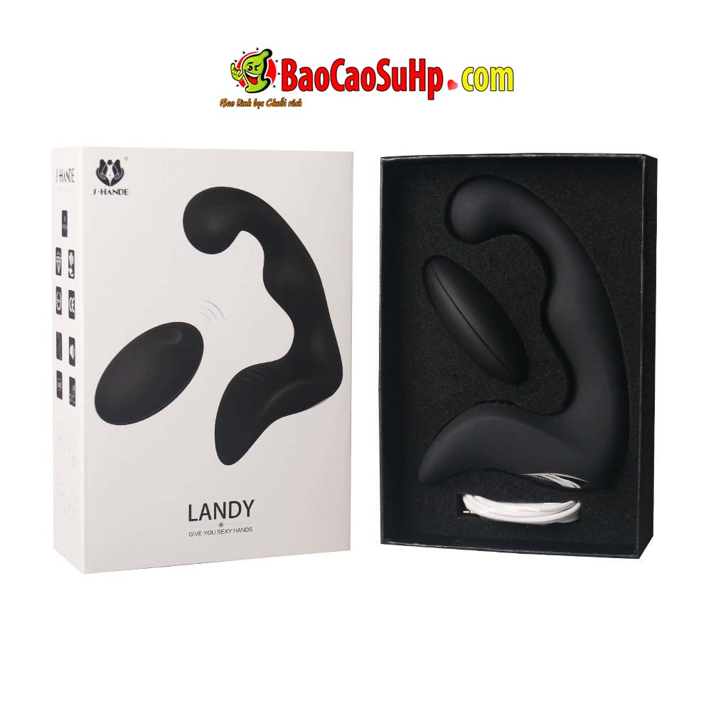 Máy mát xa hậu môn tuyến tiền liệt 2in1 Shande Jiggle-RCT chất lượng