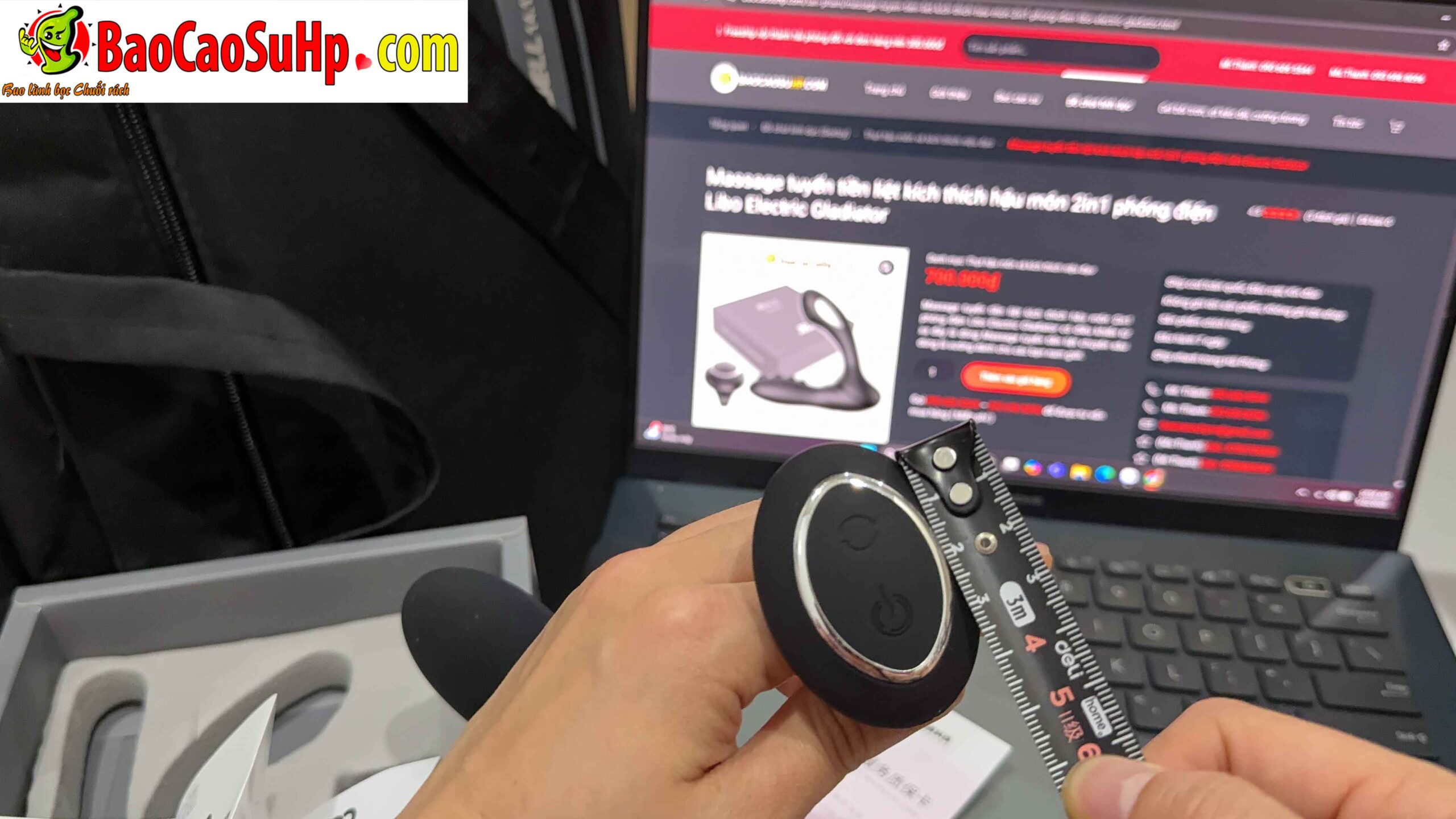 Máy massage hậu môn 2in1 Libo Gladiator phóng điện kích thích