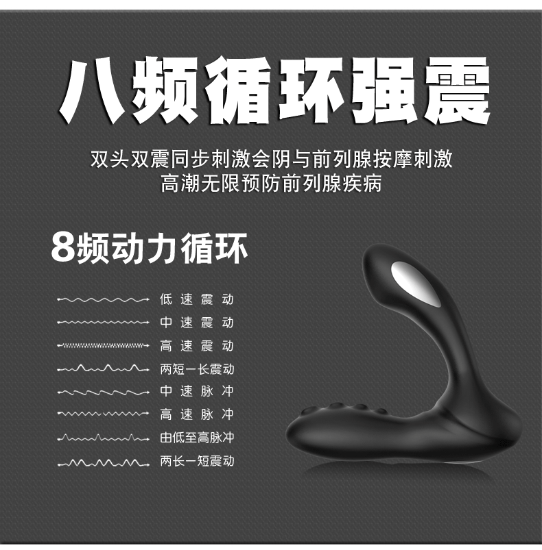 may massage tuyen tien liet Libo Electric Gladiator 11 - Massage tuyến tiền liệt kích thích hậu môn 2in1 phóng điện Libo Electric Gladiator