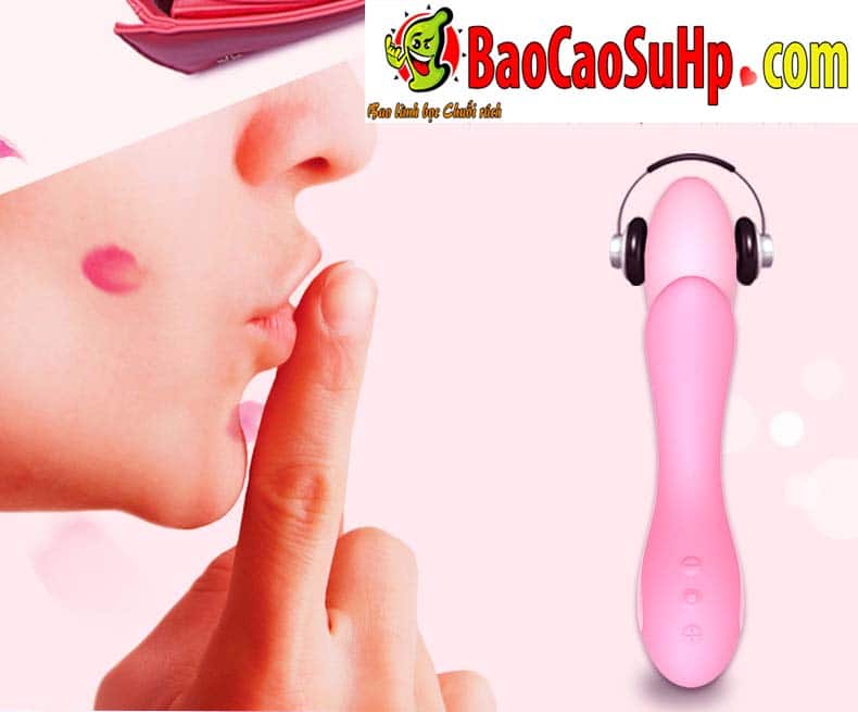 Chày rung Zini Rose phát nhiệt mềm mại Sextoy cao cấp an toàn