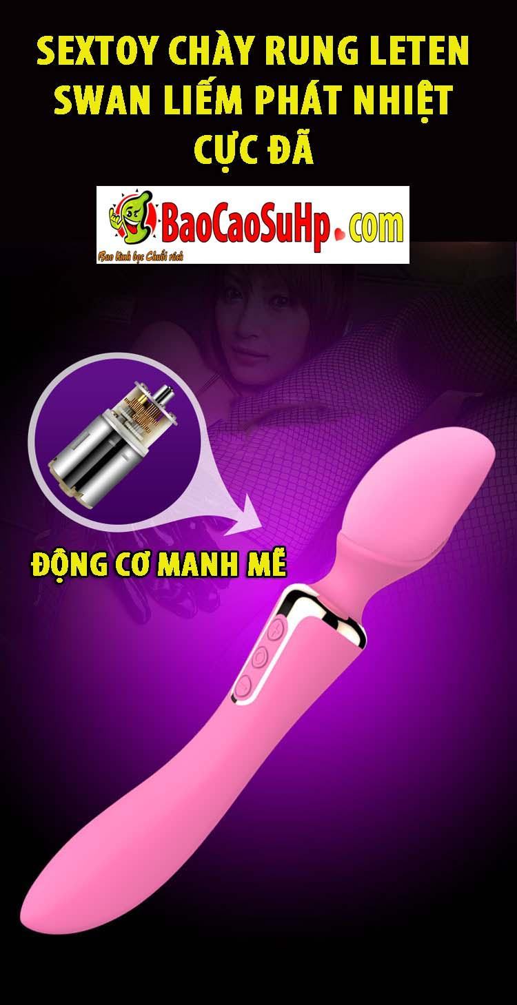 Sextoy chày rung Leten Swan liếm nóng cực đã tê tái trải nghiệm Sextoy chày rung Leten Swan liếm nóng cực đã tê tái trải nghiệm