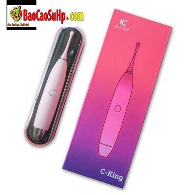 Sextoy máy rung Kisstoy King kích thích điểm G siêu mạnh 