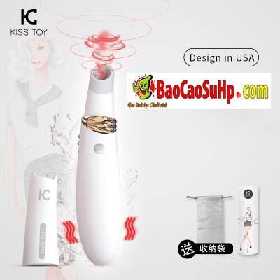 Sextoy máy rung hút vếu Kisstoy phong cách Mỹ cao cấp 