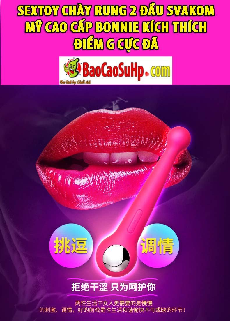 20190908154206 3515809 sextoy chay rung 2 dau svakom my cao cap bonnie 4 - Sextoy chày rung 2 đầu Svakom mỹ cao cấp Bonnie kích thích điểm G cực đã